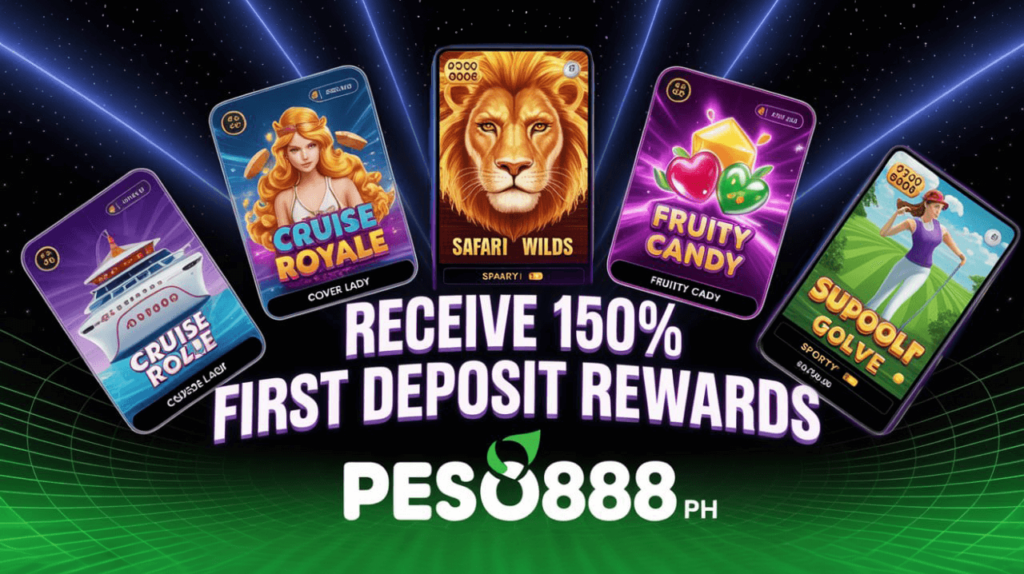 Peso888 ph - Receive 150% First Deposit Rewards