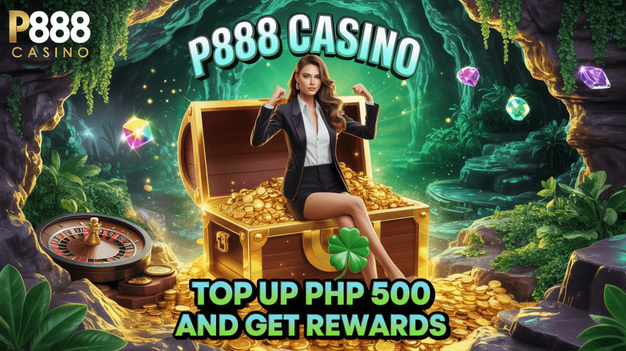 P888 – Top Up PHP 500 and Get Rewards