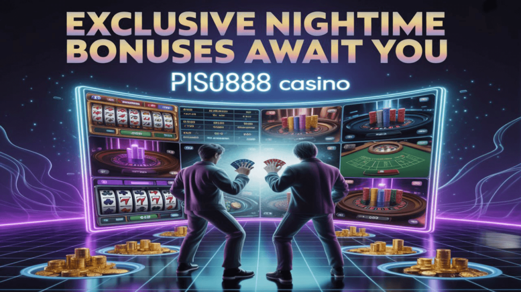Join Piso888 Casino – Exclusive Night Rewards